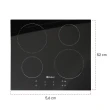 Cooktop Gallant 4 Bocas Vitrocerâmico Preto Indução 220V Painel Touch Screen