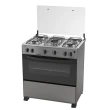 Fogão Caribe Piso 5 Bocas Inox Esmaltec Bivolt 104002111