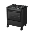 Fogão Jade Glass Piso 5 Bocas Preto Esmaltec Bivolt