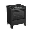 Fogão Jade Glass Piso 5 Bocas Preto Esmaltec Bivolt